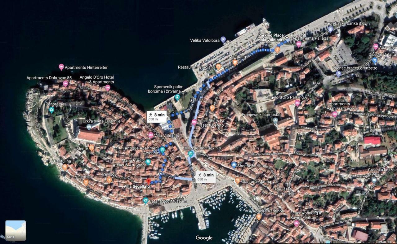 Villa Segalla Rovinj Kültér fotó